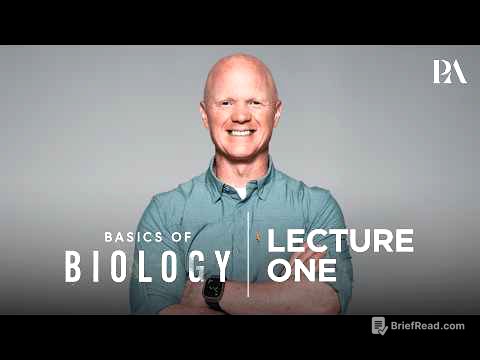 Dr. Benjamin Bikman | Basics of Biology | Lecture 1 (Official)
