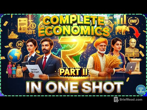 Complete  Economics Part - 2 in One Video! || SSC CGL, SSC CHSL, UPSC, PCS, NDA, CDS Revision 2025