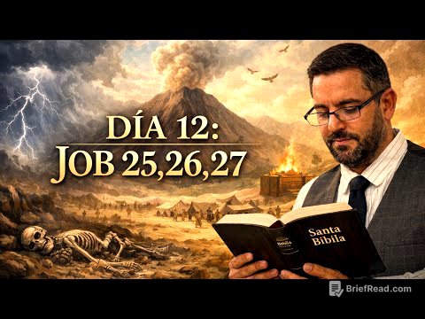 DÍA 12 - Job 25,26,27 / La Biblia en 1 Año / Juan Manuel Vaz