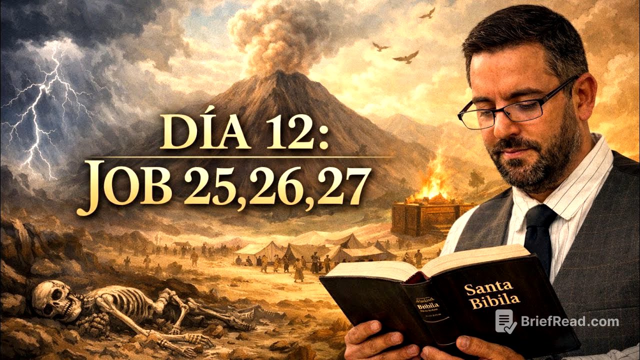 DÍA 12 - Job 25,26,27 / La Biblia en 1 Año / Juan Manuel Vaz