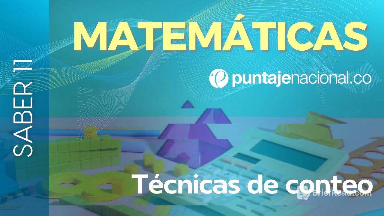 SABER 11 - ICFES | Matemática | Técnicas de conteo