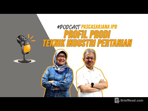 Podcast #27: Profil Prodi Teknik Industri Pertanian