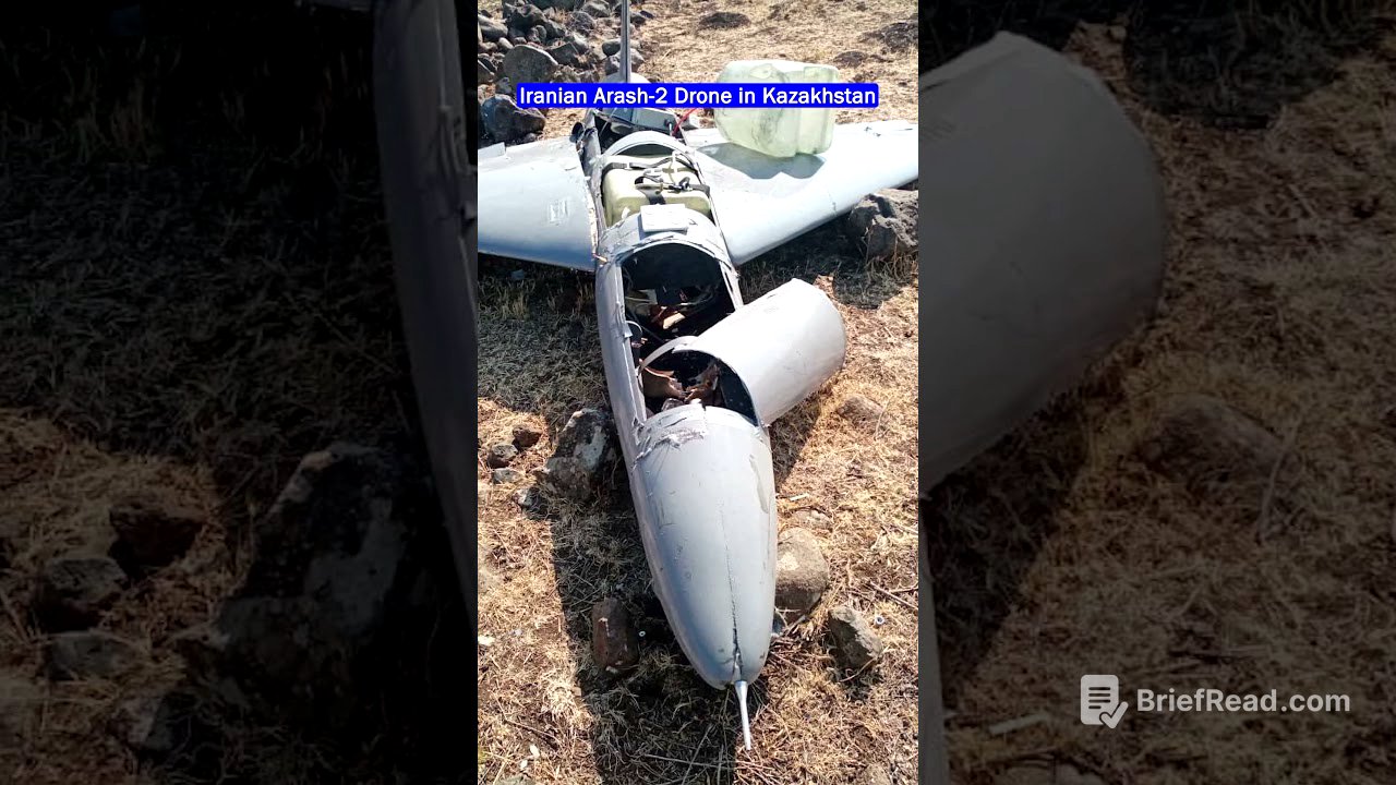 Iranian Long-Range Arash-2 Drone Found in Kazakhstan