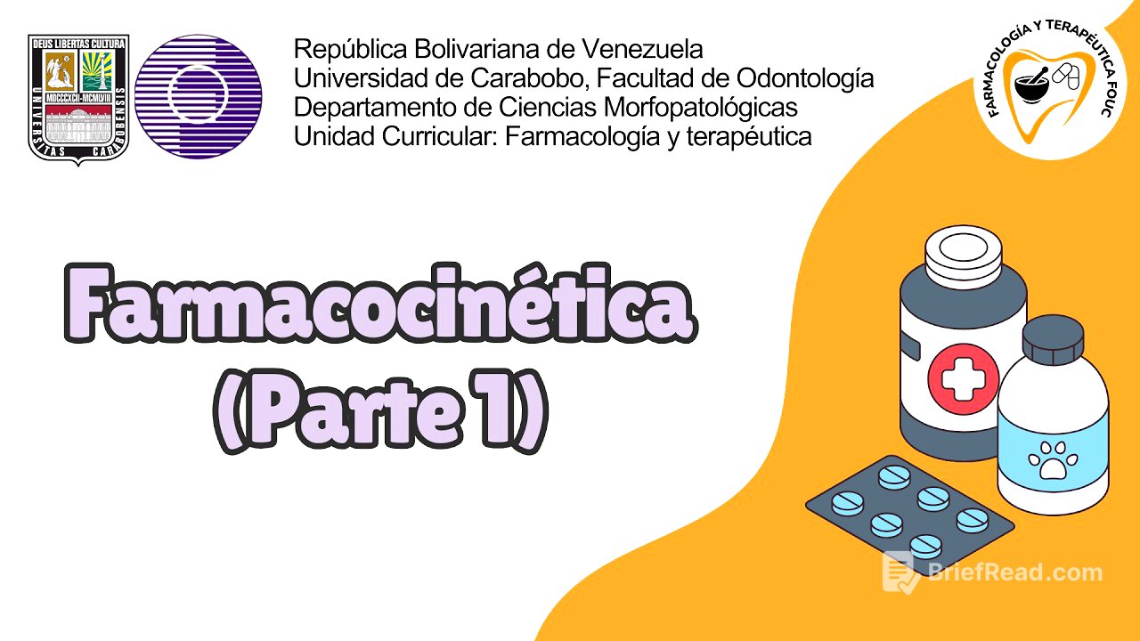 Farmacocinética (Parte 1)