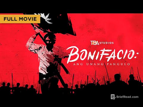 Bonifacio: Ang Unang Pangulo | Full Movie | Robin Padilla | Daniel Padilla