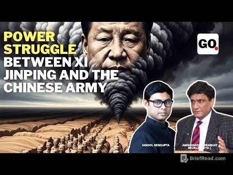 Power Struggle between Xi Jinping and the Chinese Army | Ambassador Prabhat Shukla (retd.)