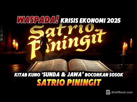 📜 Satrio Piningit Sudah Muncul? Ramalan Kuno Sunda & Jawa Bocorkan Yang Akan Guncang Indonesia!