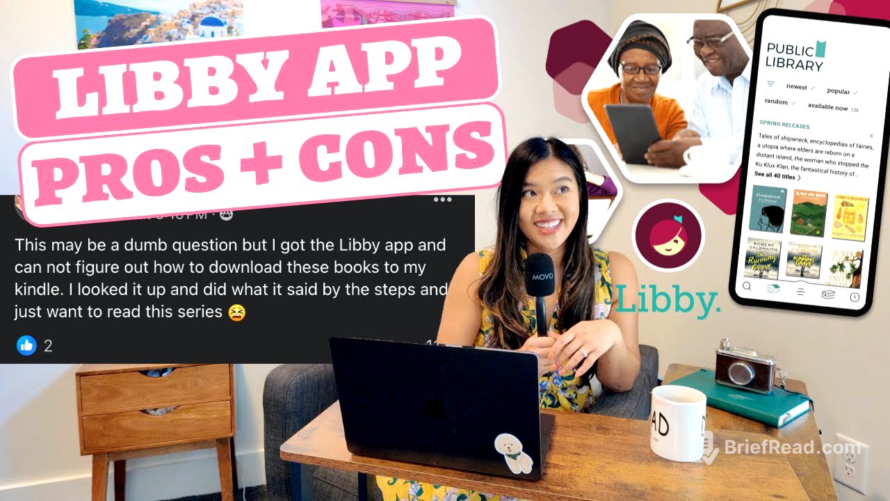 Kindle & Libby App: Pros and Cons (and a demo!)