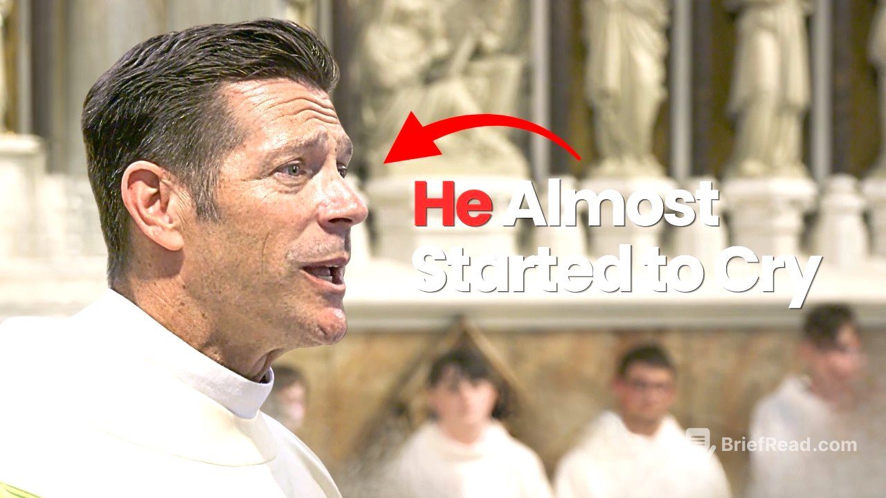 Catholic Priest Heart-Melting Moment Goes Viral