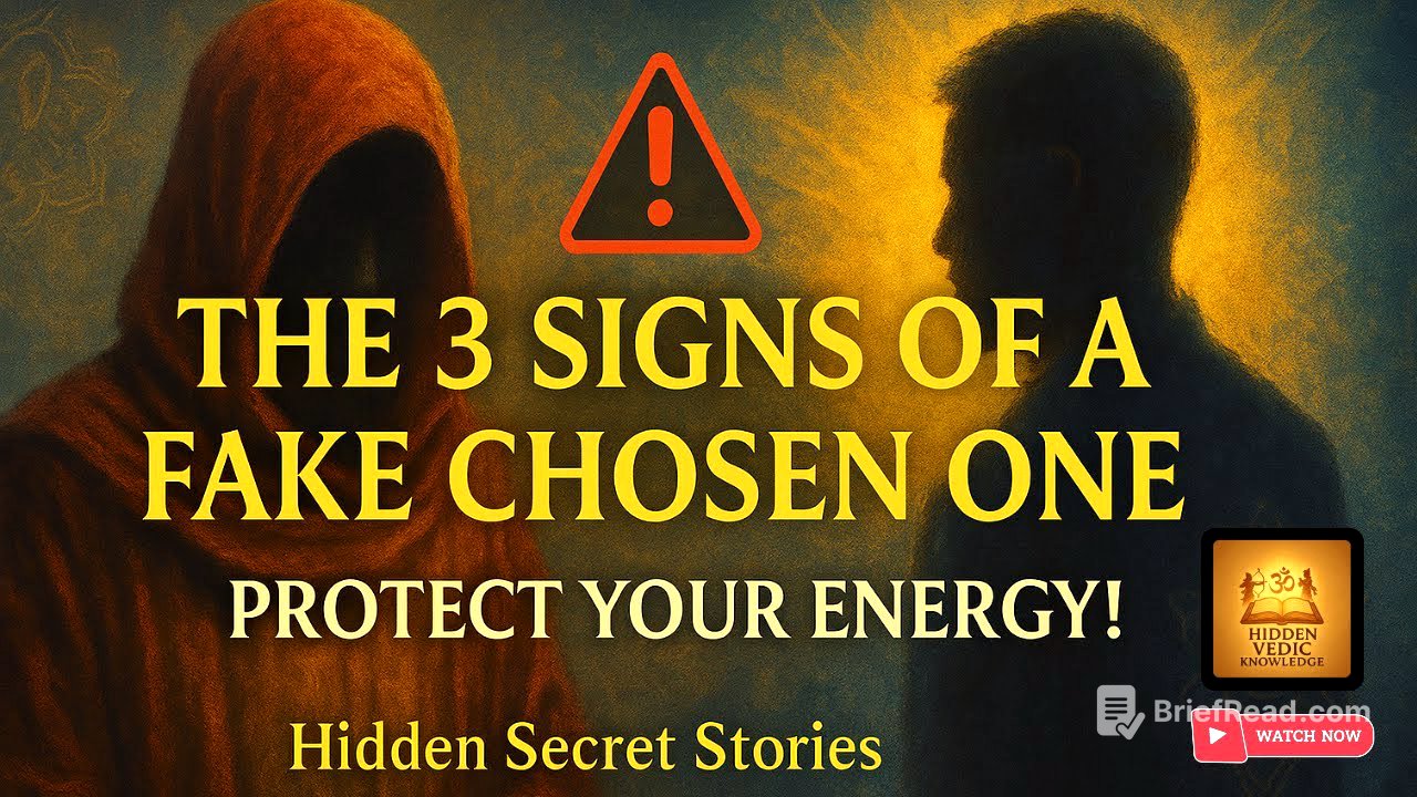The 3 Signs of a Fake Chosen One | Protect Your Energy! | Hidden Secret Stories | Trending Spiritual