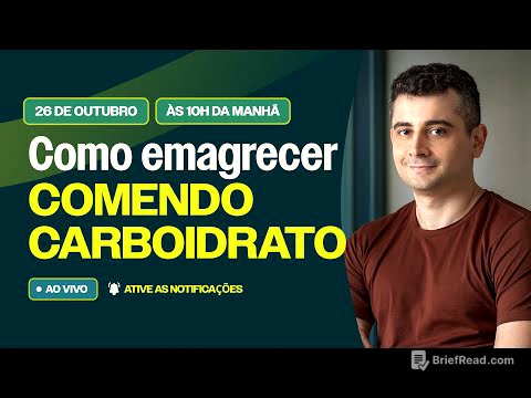 Como emagrecer comendo carboidrato. | 26.10, às 10h.