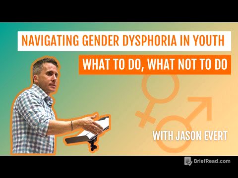 Navigating Gender Dysphoria in Youth - What to Do, What Not to Do