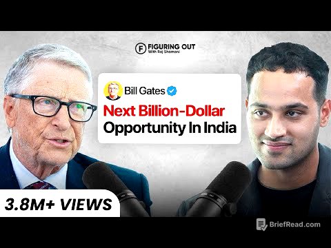 Bill Gates on India, Billion-Dollar Business Opportunities, PM Modi & Children | FO335 Raj Shamani