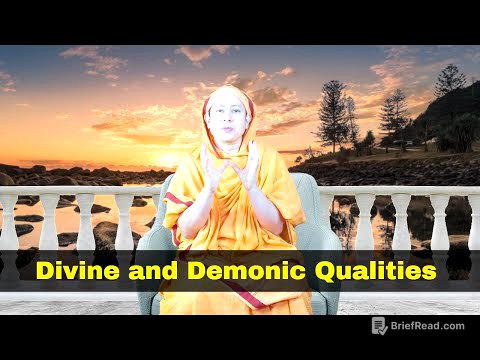 Bhagavad Gita: Divine and Demonic Qualities - Pravrajika Divyanandaprana