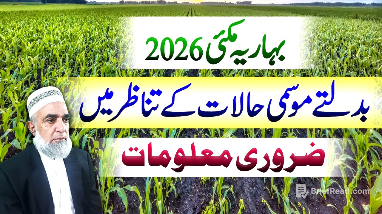 Important information about cultivation of Spring Maize 2025-26 || Crop Reformer