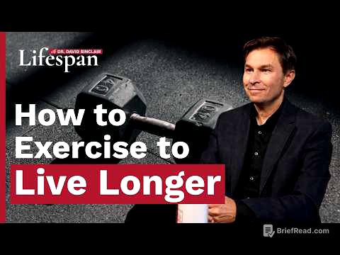 How to Exercise to Live Longer | Lifespan with Dr. David Sinclair - S2, Ep. 5