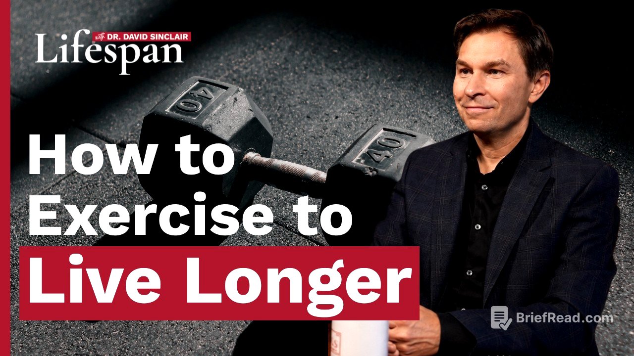 How to Exercise to Live Longer | Lifespan with Dr. David Sinclair - S2, Ep. 5