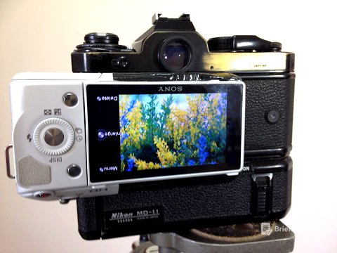 How to fit a Digital Back onto an old Film Camera