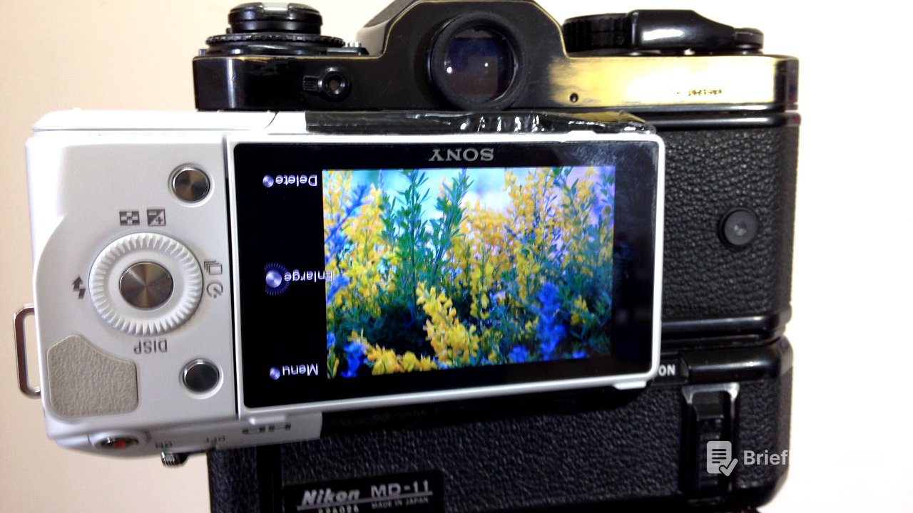 How to fit a Digital Back onto an old Film Camera