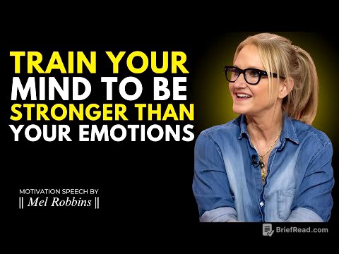 How to TRAIN Your Mind to Be Stronger Than Your EMOTIONS - Motivation Speech By  Mel Robbins