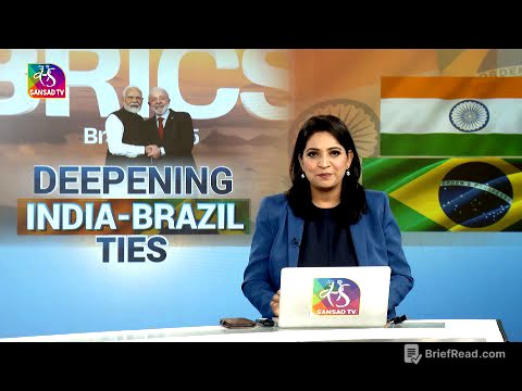 Perspective: 'Deepening India-Brazil ties' | 08 July, 2025