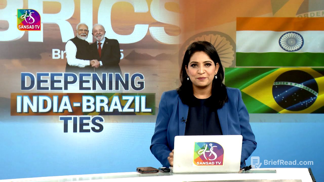 Perspective: 'Deepening India-Brazil ties' | 08 July, 2025