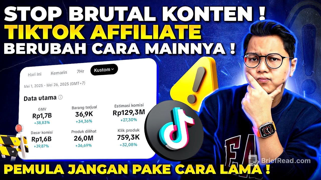 STOP BRUTAL KONTEN, TIKTOK AFFILIATE SUDAH BERUBAH TOTAL !