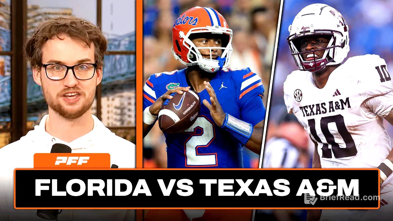 Florida vs. Texas A&M Preview & Prediction | PFF College Football Show