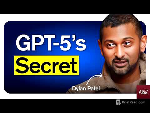 Dylan Patel on GPT-5’s Router Moment, GPUs vs TPUs, Monetization