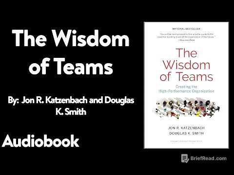 The Wisdom of Teams Audiobook by Jon R. Katzenbach and Douglas K. Smith