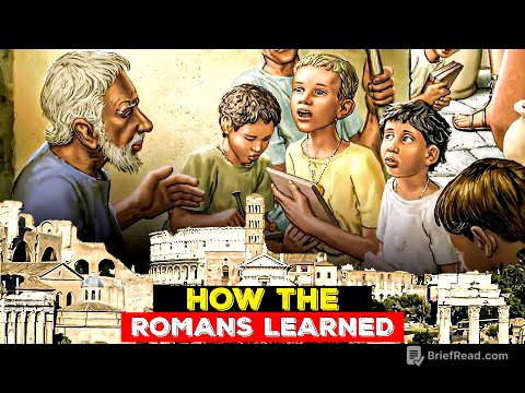How the Romans Learned - A Journey through the History and Culture of Roman Education