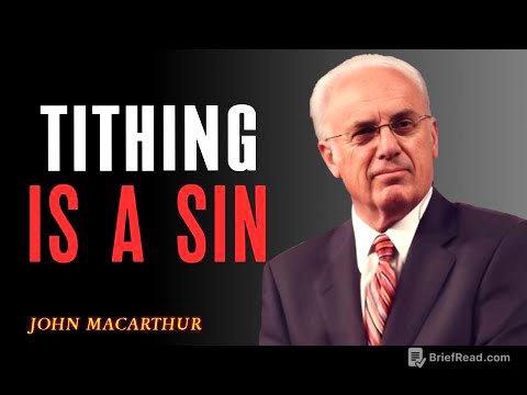 IS TITHING A SIN? A BIBLICAL TRUTH | JOHN MACARTHUR