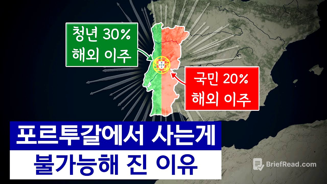 청년 30%가 떠나고 있다고? ㄷㄷ 살기 힘들어졌다는 포르투갈 근황