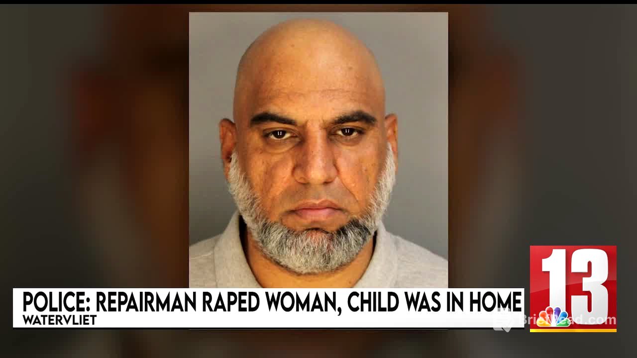 Watervliet maintenance worker accused of raping woman with child nearby