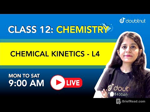 Chemical Kinetics | Class 12 NCERT Chemistry | 9 AM Class by Yakshu Bhutani | L4 English Medium