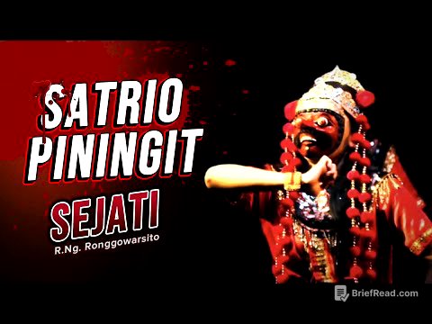 Satrio Piningit Sejati! | R.Ng Ronggo Warsito