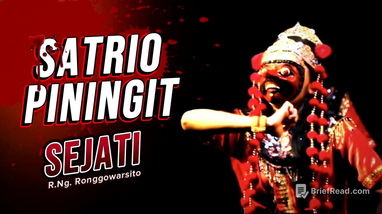 Satrio Piningit Sejati! | R.Ng Ronggo Warsito