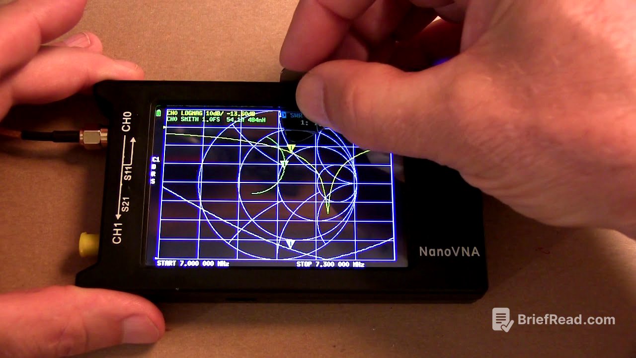 #314: How to use the NanoVNA to sweep / measure an antenna system's SWR and optimize its tuning