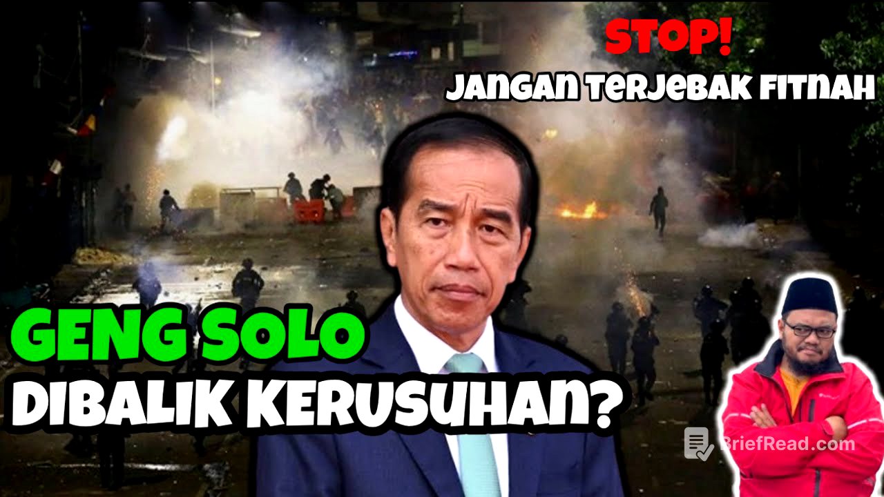 Eps 912 | DEMO, DITUNGGANGI OLEH ELITE BUSUK, KENALI CARA KERJA MEREKA : JANGAN TERPROVOKASI