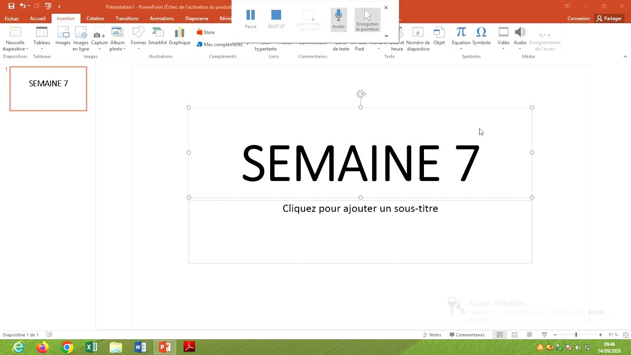 CH 125 (FR) SEMAINE 7