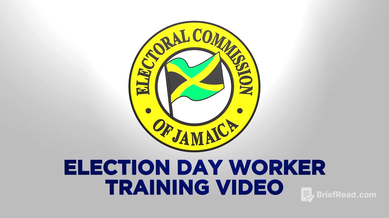 Election Day Worker Training Video