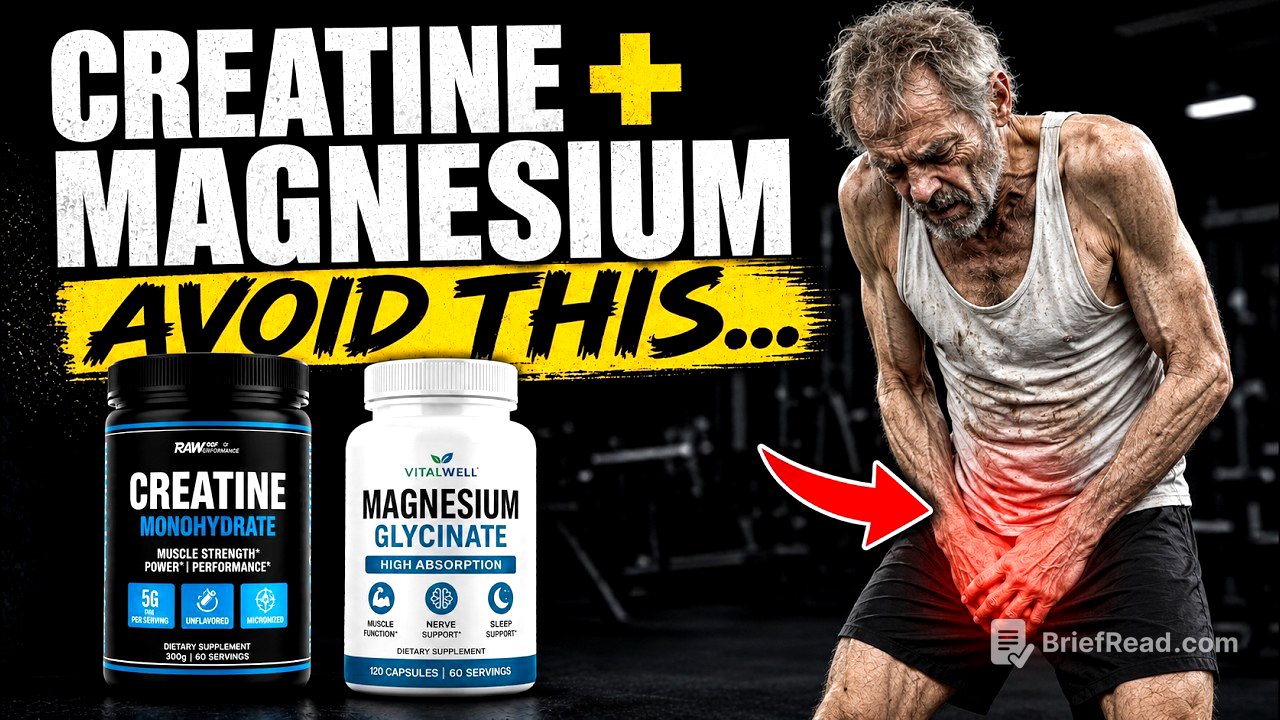 Creatine and Magnesium Glycinate: The 3 Mistakes Destroying Your Results