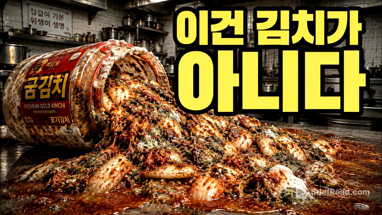 절대 사면 안 되는 김치 브랜드 7개, 고춧가루까지 진짜 국산은 단 4개