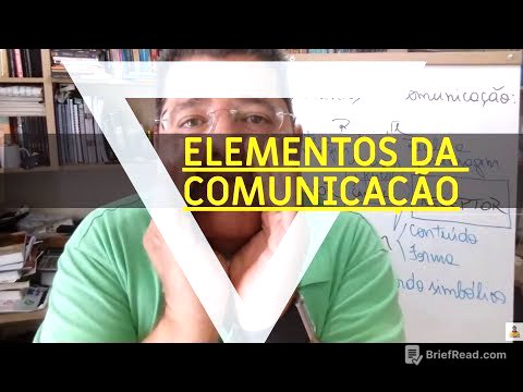 Elementos da Comunicação - Teoria da Comunicação - Aula 1