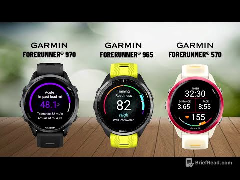 Garmin Forerunner 970 vs 965 vs 570 (42mm) @SmartWear5G