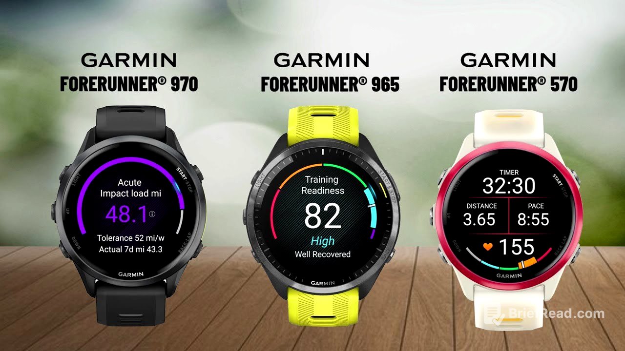 Garmin Forerunner 970 vs 965 vs 570 (42mm) @SmartWear5G