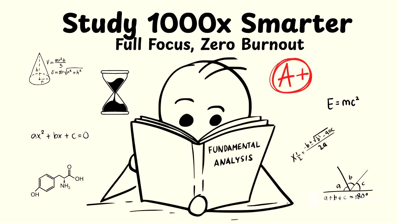 How to STUDY so FAST that it feels ILLEGAL- (Advanced Mode)