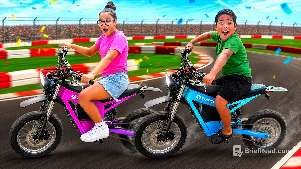 We Surprised Our Adopted Daughter With a NEW Dirt Bike! *CRAZY RACE* 