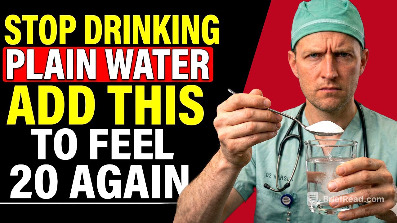 Don't Drink Plain Water — THIS 1 Trick Boosts Blood Flow Fast!