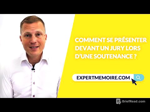 Comment se présenter devant un jury lors d’une soutenance?